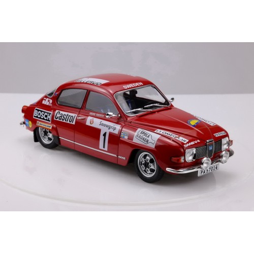 Saab 96 V4 Rally 1973 - "1" red